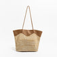 Large Straw Bag With Zipper The Store Bags Light Brown 