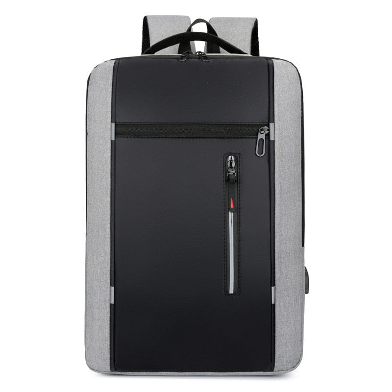 Mens Backpack With USB Charger The Store Bags Gray