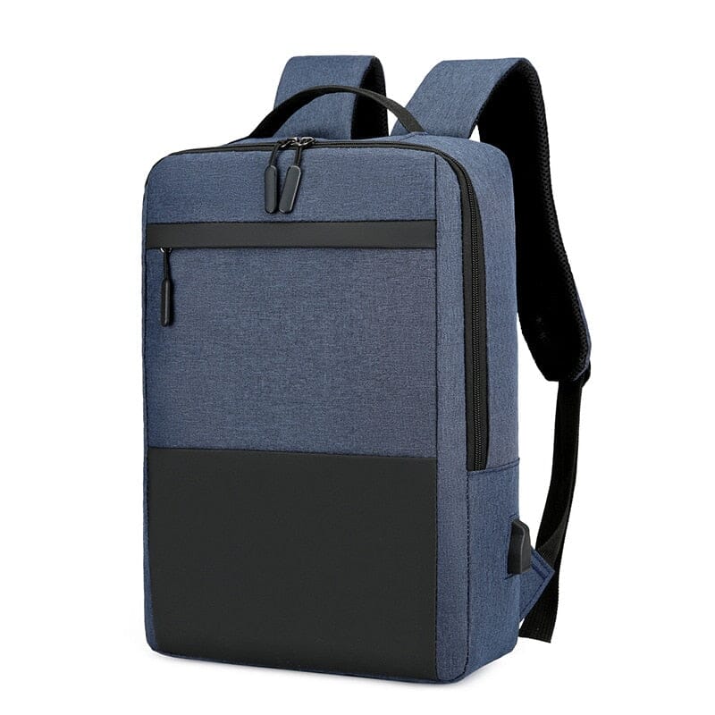Backpack With USB C Charging Port The Store Bags Deep Blue