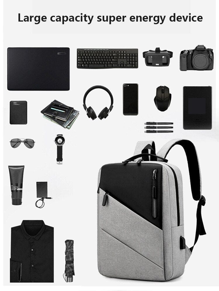 Laptop Backpack With USB Charging Port The Store Bags