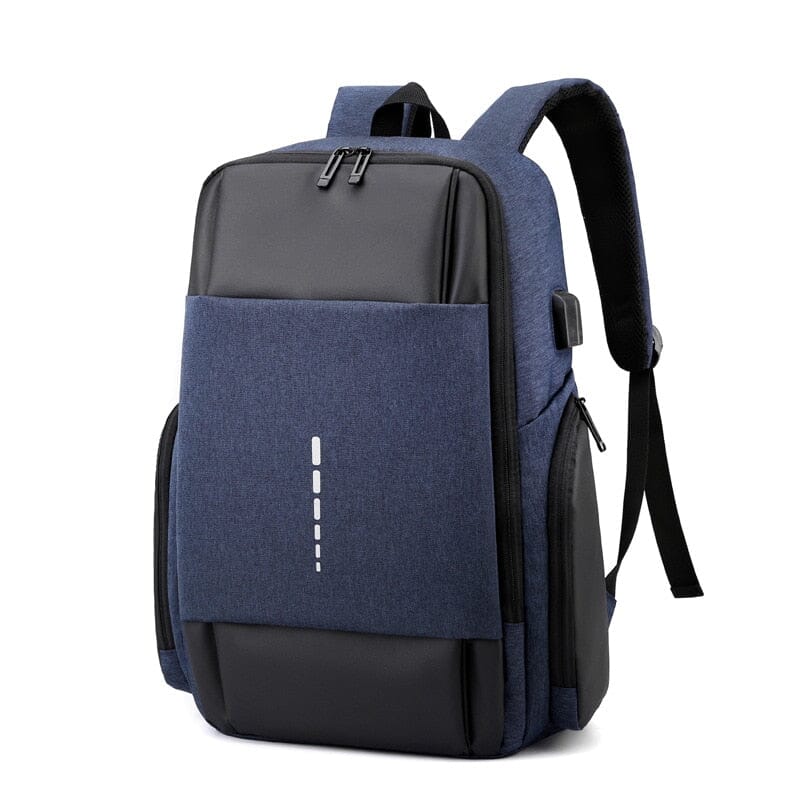 USB Charging Port Backpack The Store Bags Blue 