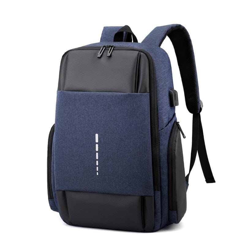 USB Charging Port Backpack The Store Bags Blue