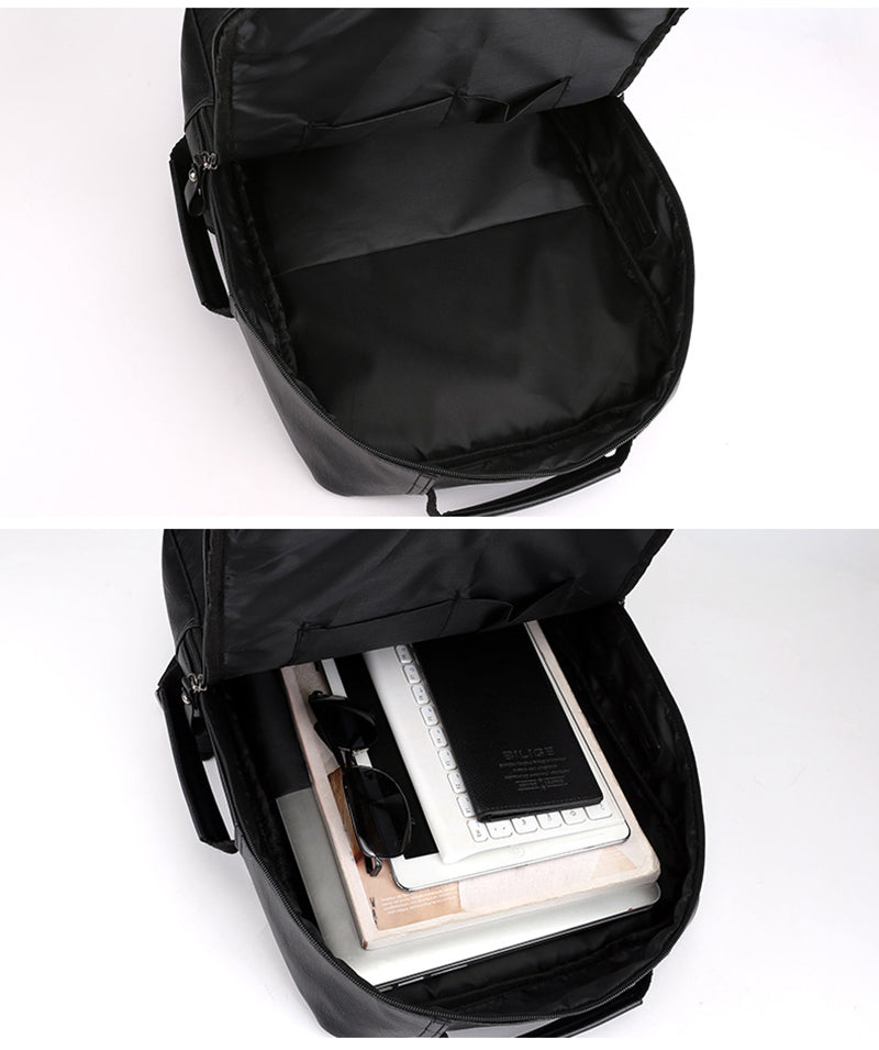 Rectangle Leather Backpack The Store Bags