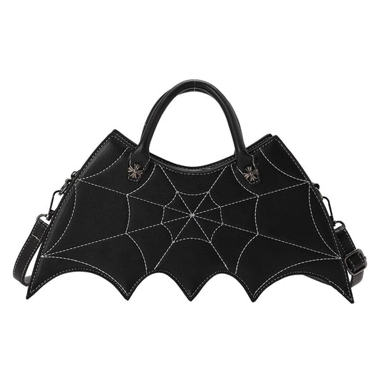 Heart Shaped Spider Web Purse The Store Bags Black