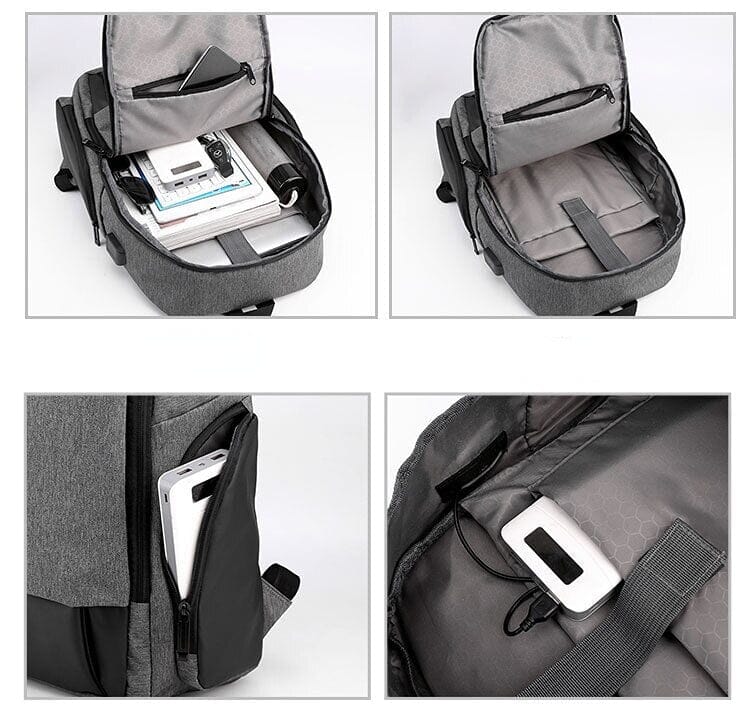 USB Charging Port Backpack The Store Bags