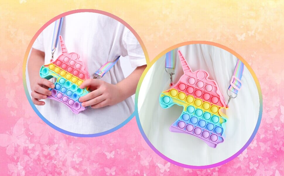 Pop it Purse Unicorn The Store Bags