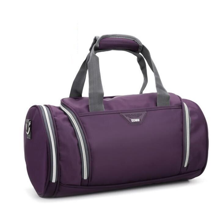 Round Duffle Gym Bag TOSH The Store Bags Purple