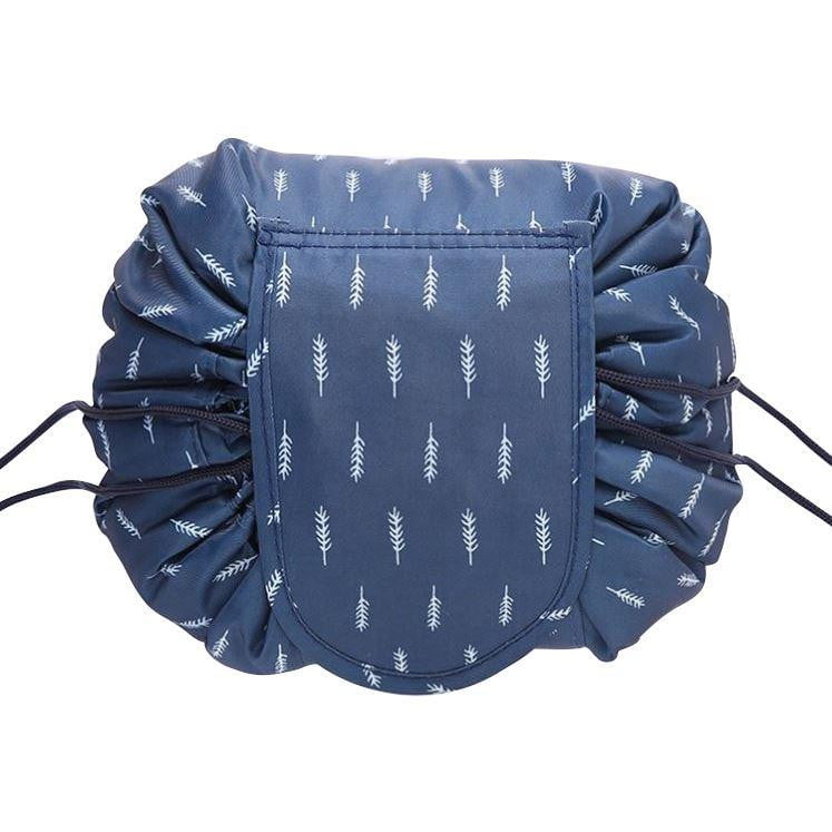 TSB Drawstring Cosmetic & Makeup Bag - blue - The Store Bags