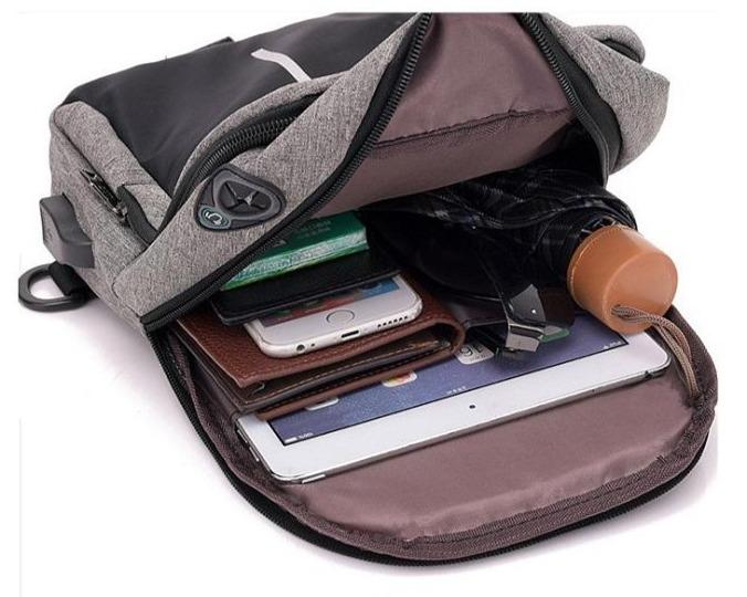 Sling Bag With USB Charging Port ROPE The Store Bags