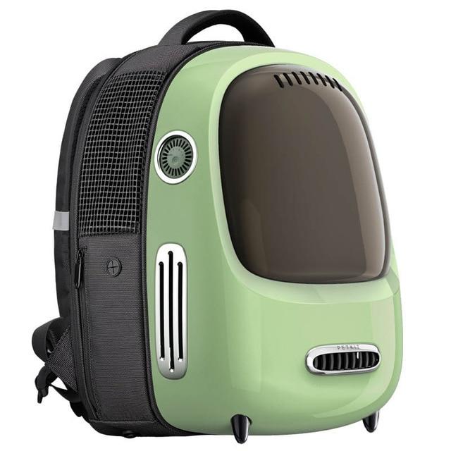 Cat Bubble Window Backpack With Light Nigh The Store Bags Green