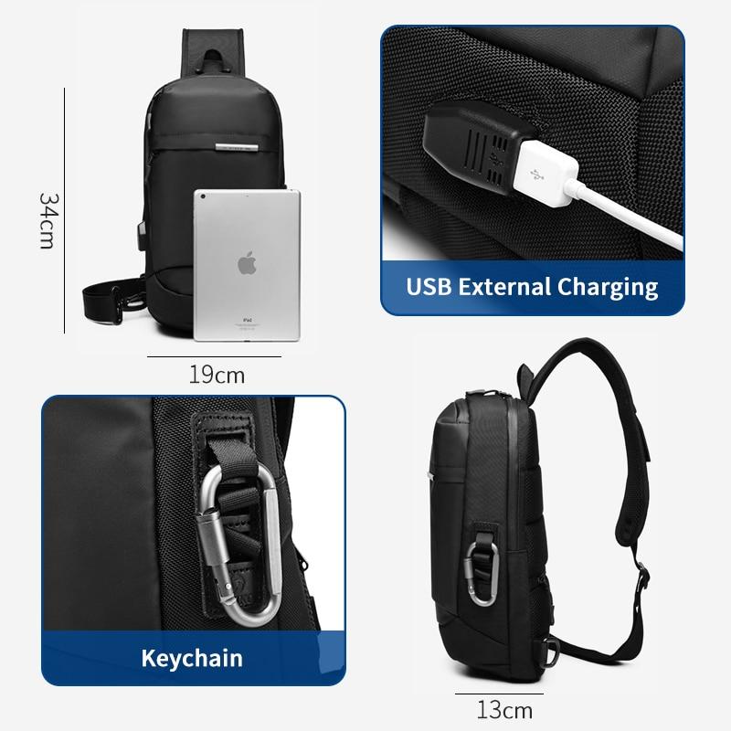 USB Charging Sling Bag PEEKS The Store Bags