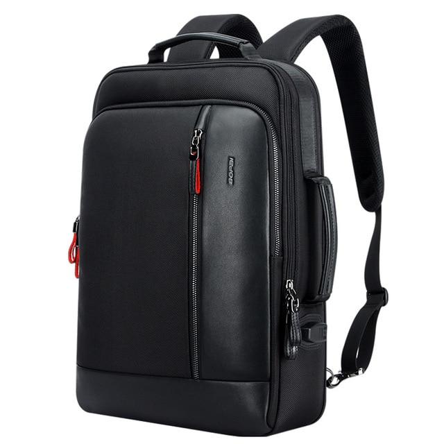 BOTEK Leather USB Backpack The Store Bags