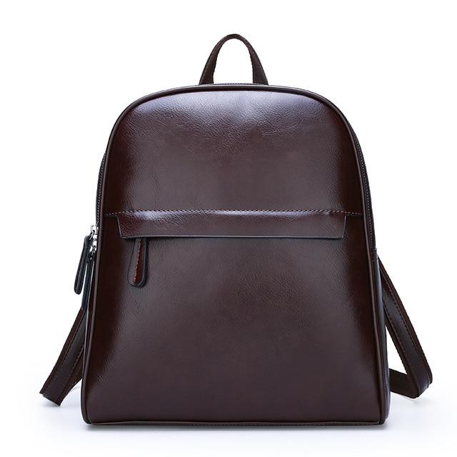 Women's Everyday Leather Backpack The Store Bags Brown 14 inches