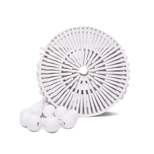 White Bamboo Bag FUFFY The Store Bags