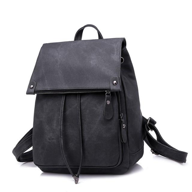 Gray Small Faye Suede Leather Backpack The Store Bags Black