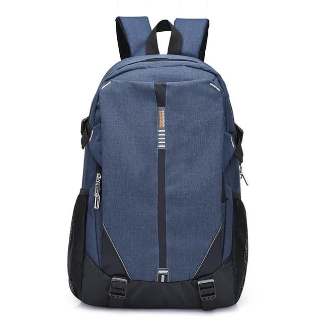 Power USB Laptop Backpack The Store Bags Blue