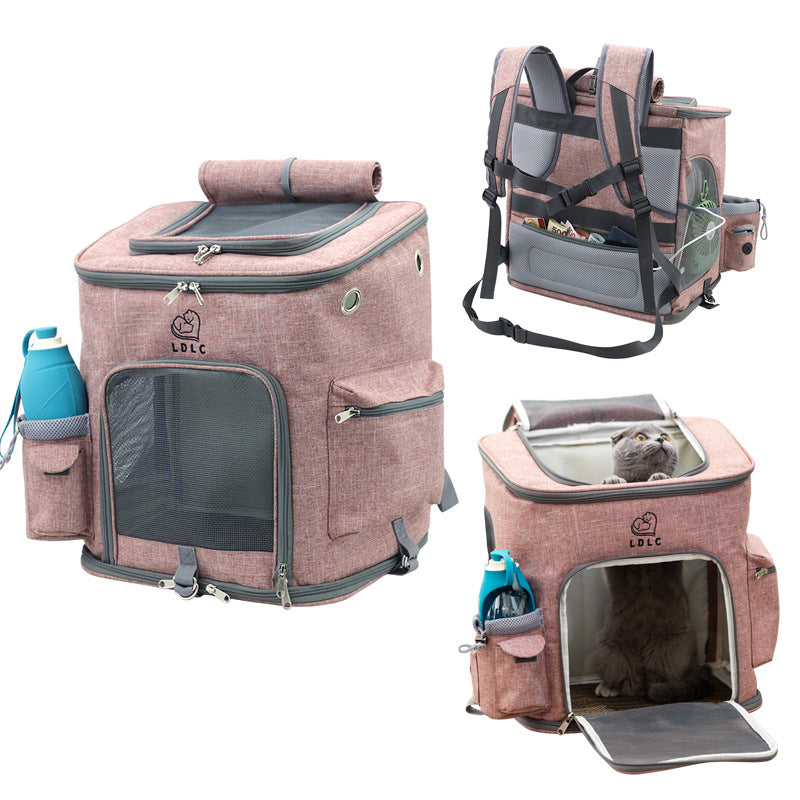 Travel Hand-Free Pet Backpack The Store Bags