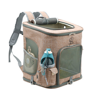 Travel Hand-Free Pet Backpack The Store Bags Yellow M