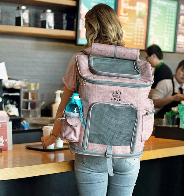 Travel Hand-Free Pet Backpack The Store Bags