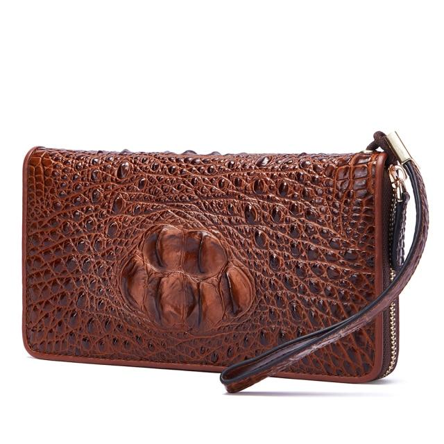 Crocodile Skin Clutch The Store Bags Brown China