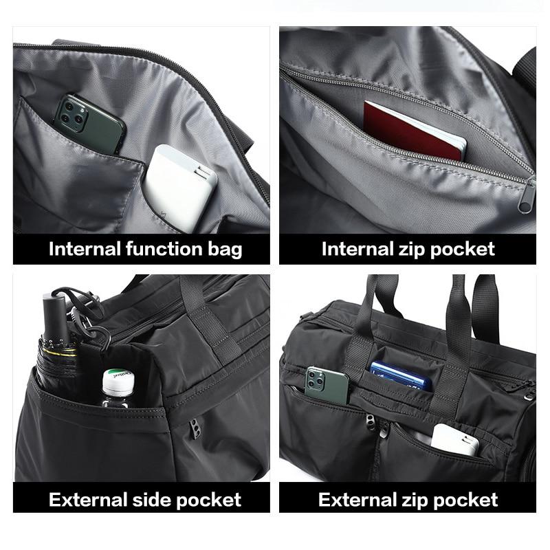 Black Gym Bag With Shoe Compartment The Store Bags