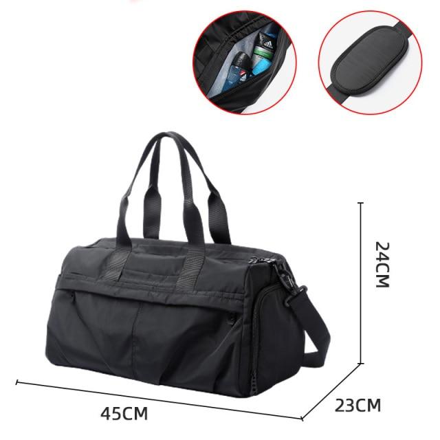 Black Gym Bag With Shoe Compartment The Store Bags