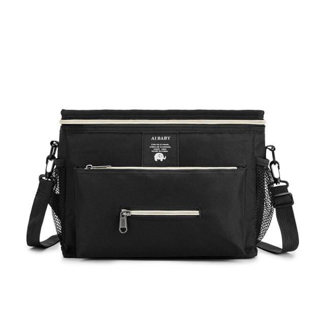 Diaper dude stroller messenger diaper bag The Store Bags Black