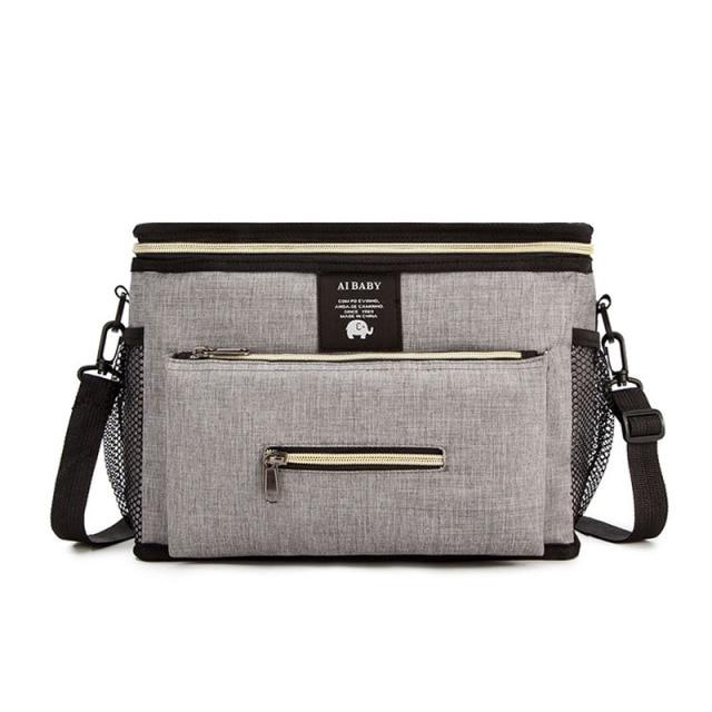 Diaper dude stroller messenger diaper bag The Store Bags Gray