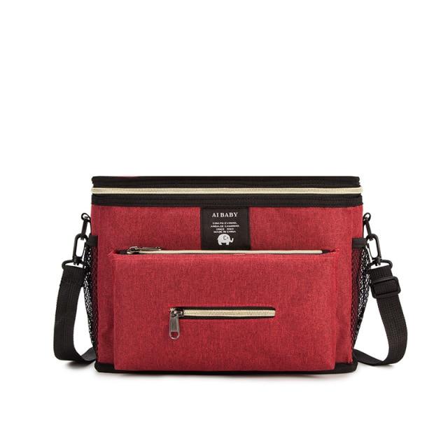 Diaper dude stroller messenger diaper bag The Store Bags Red