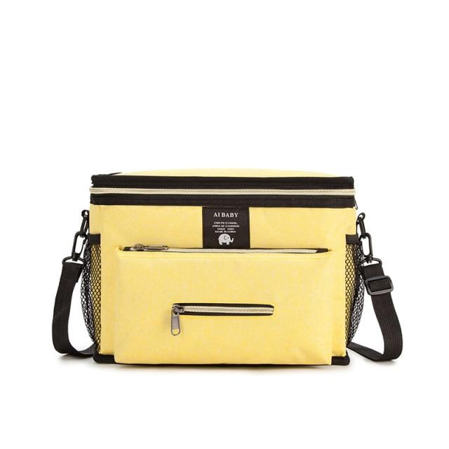 Diaper dude stroller messenger diaper bag The Store Bags Yellow