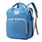 Backpack Diaper Bag With Fold Out Changing Pad The Store Bags Blue 