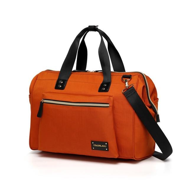 TSB Diaper Bag For Twins The Store Bags Orange