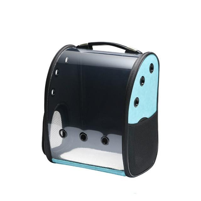 Transparent Pet Backpack The Store Bags Blue