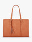 Leather Tote Bag 15 inch Laptop The Store Bags Chocolate 