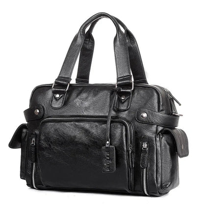 Small Leather Weekender Bag The Store Bags Black 