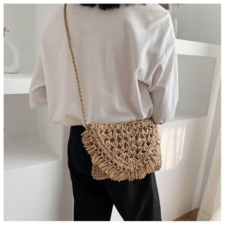 Straw Clutch Purse The Store Bags 