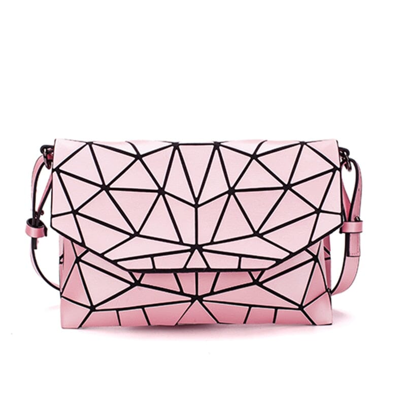 Geometric Crossbody Purse The Store Bags pink 