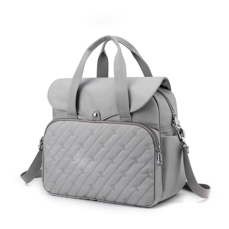 Diaper Bag Messenger and Backpack The Store Bags grey 