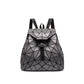 Luminous Holographic Backpack ERIN The Store Bags matte5gray big40X14X35CM 
