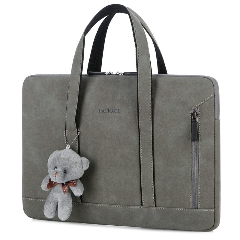 Handbag For 15 inch Laptop The Store Bags Bear in dark grey 15.6 Inch 
