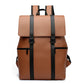 PU Leather Laptop Backpack The Store Bags Yellow brown 