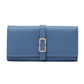 Leather Bifold Wallet With Flap The Store Bags Blue 