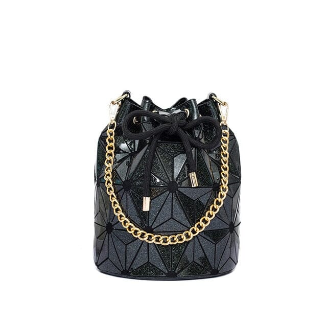 Bucket Geometric Bag The Store Bags black 