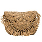 Straw Clutch Purse The Store Bags brown 