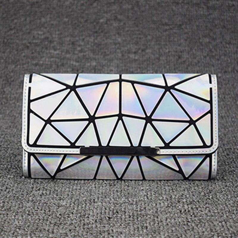 Geometric Luminous Wallet The Store Bags laser 