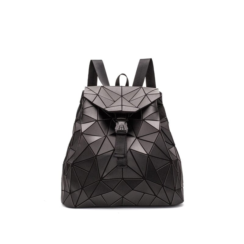 Luminous Holographic Backpack ERIN The Store Bags matte5black big40X14X35CM 