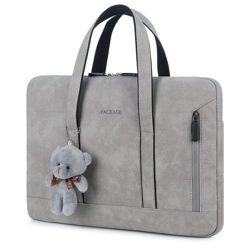 Handbag For 15 inch Laptop The Store Bags Light grey bear 15.6 Inch 