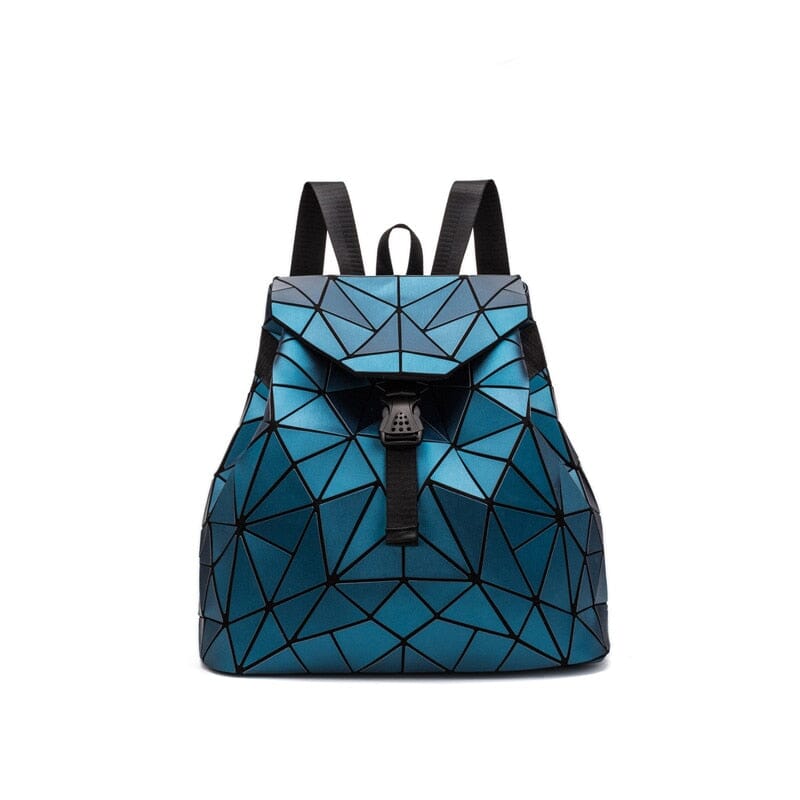 Luminous Holographic Backpack ERIN The Store Bags matte5blue big40X14X35CM 