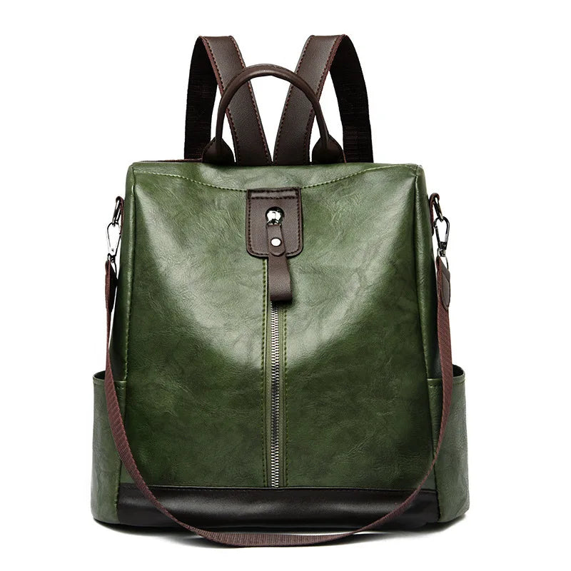 Bolso mochila casual antirrobo mujer
