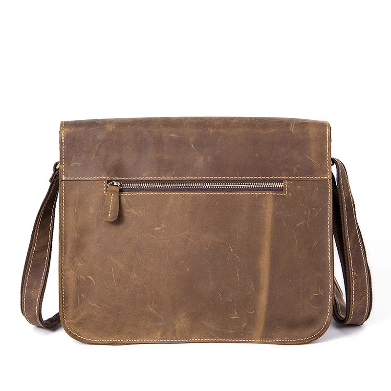 11 Inch Leather Messenger Bag The Store Bags 